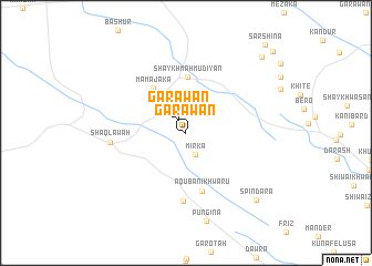 map of Garawān