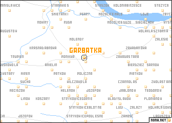 map of Garbatka