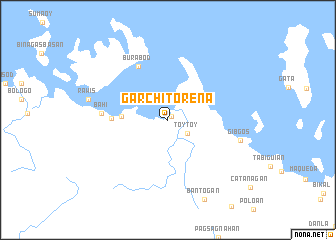 map of Garchitorena