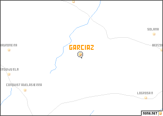 map of Garcíaz