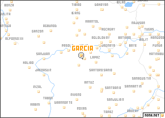 map of Garcia