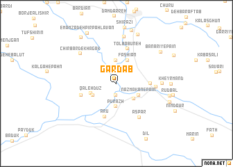 map of Gardāb