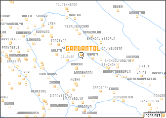 map of Gardan Tol