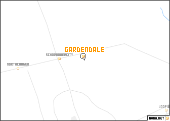 map of Gardendale