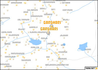 map of Gārdhari