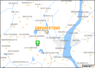 map of Gardnertown