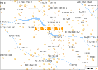 map of Gar-e Dodāngeh