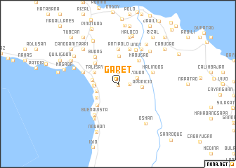 map of Garet