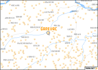 map of Garevac