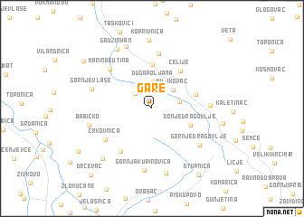 map of Gare
