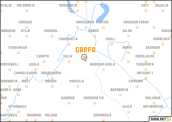 map of Gārfa