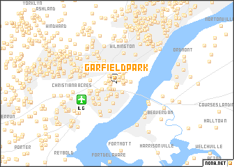 map of Garfield Park