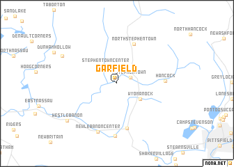 map of Garfield