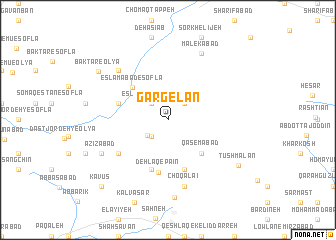 map of Gargelān