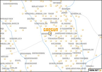 map of Gargūn