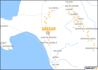 map of Gargūr