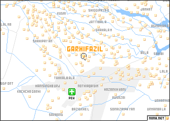 map of Garhi Fāzil