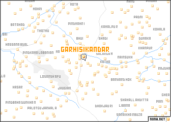 map of Garhi Sikandar