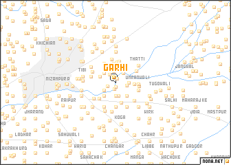 map of Garhi