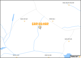 map of Gariadhar