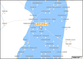 map of Gari Maji