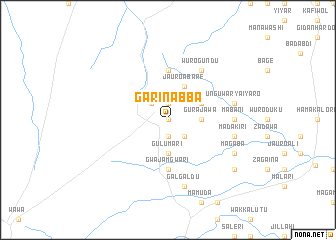 map of Garin Abba