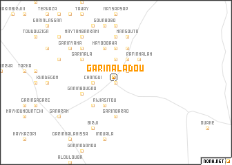 map of Garin Aladou