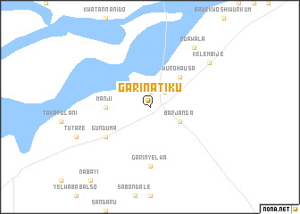 map of Garin Atiku