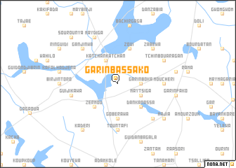 map of Garin Bassako