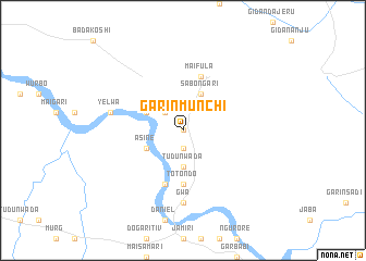 map of Garin Munchi