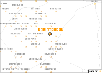 map of Garin Toudou