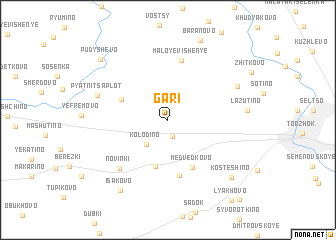 map of Gari