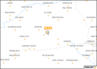 map of Gari