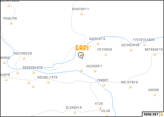 map of Gari