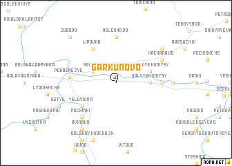 map of Garkunovo