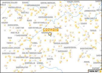 map of Garmāia