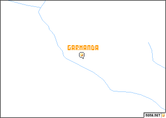 map of Garmanda