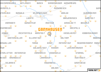 map of Garmhausen