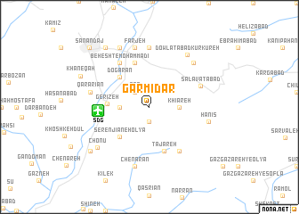 map of Garmīdar