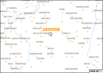 map of Garmnāb