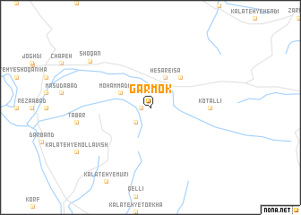 map of Garmok