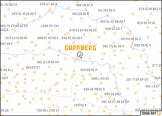 map of Garnberg