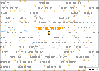 map of Garnowo Stare