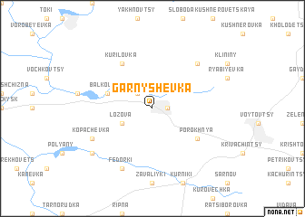map of Garnyshevka