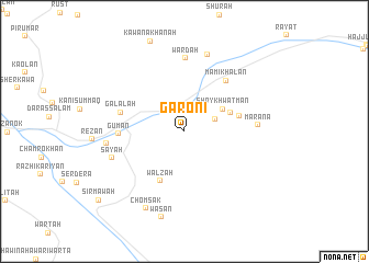 map of Garoni