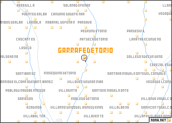 map of Garrafe de Torío