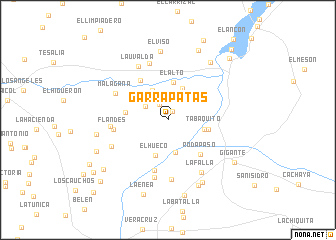 map of Garrapatas