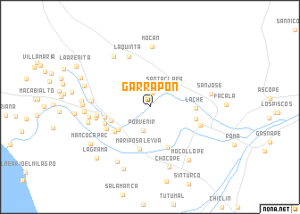 map of Garrapón