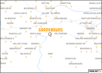 map of Garrebourg