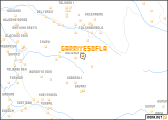 map of Garrī-ye Soflá